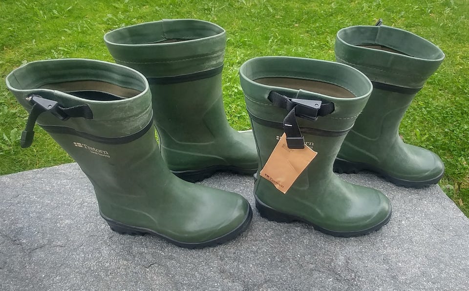 Ubrukte Tretorn Sarek kvalitetsstøvler med godt grep for vei