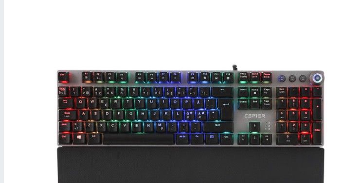 Nytt spill tastatur Cepter Legacy RBG mechanical gaming Cepter tastatur | FINN.no