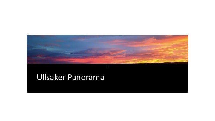 Logo Ullsaker Panorama Galleribilde
