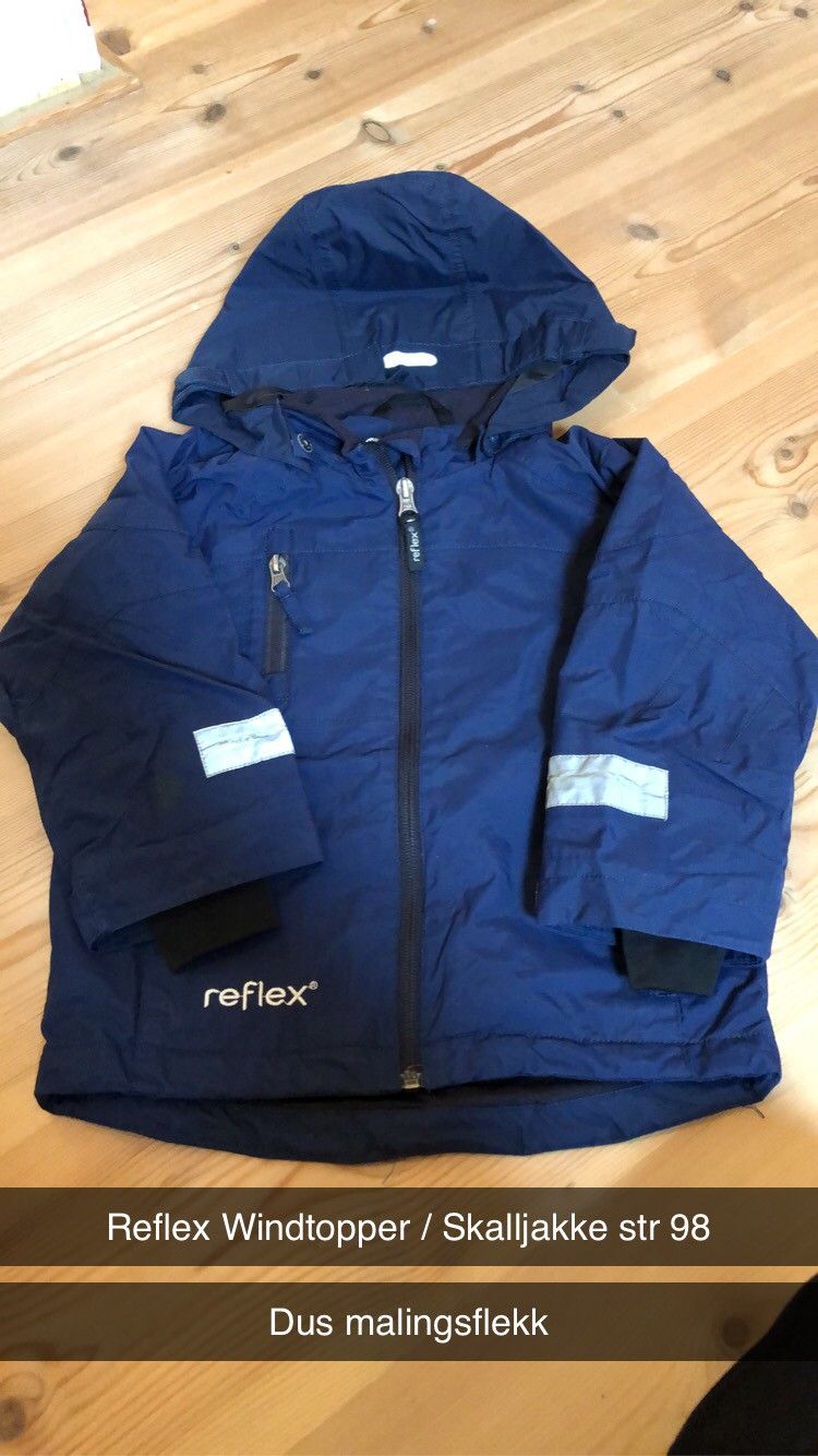 Reflex SkallWindstopper str 98 | FINN.no Reflex jakke str 98 til salgs | FINN.no