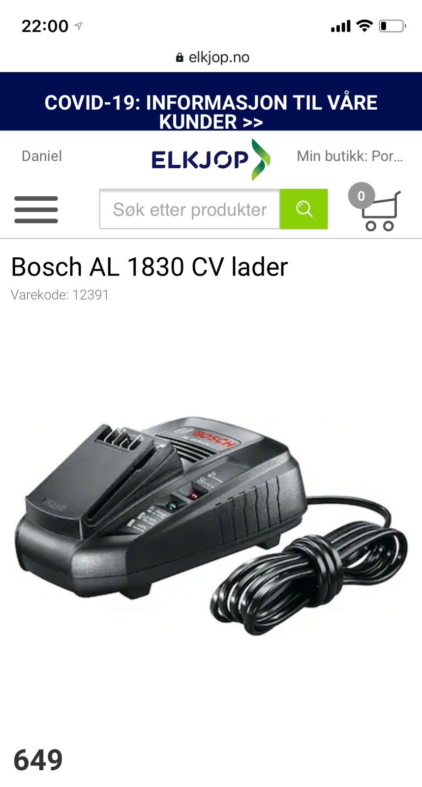 Bosch Al 1830 batteri lader | FINN.no Bosch batterilader med 2 batteri, til grønserie | FINN.no