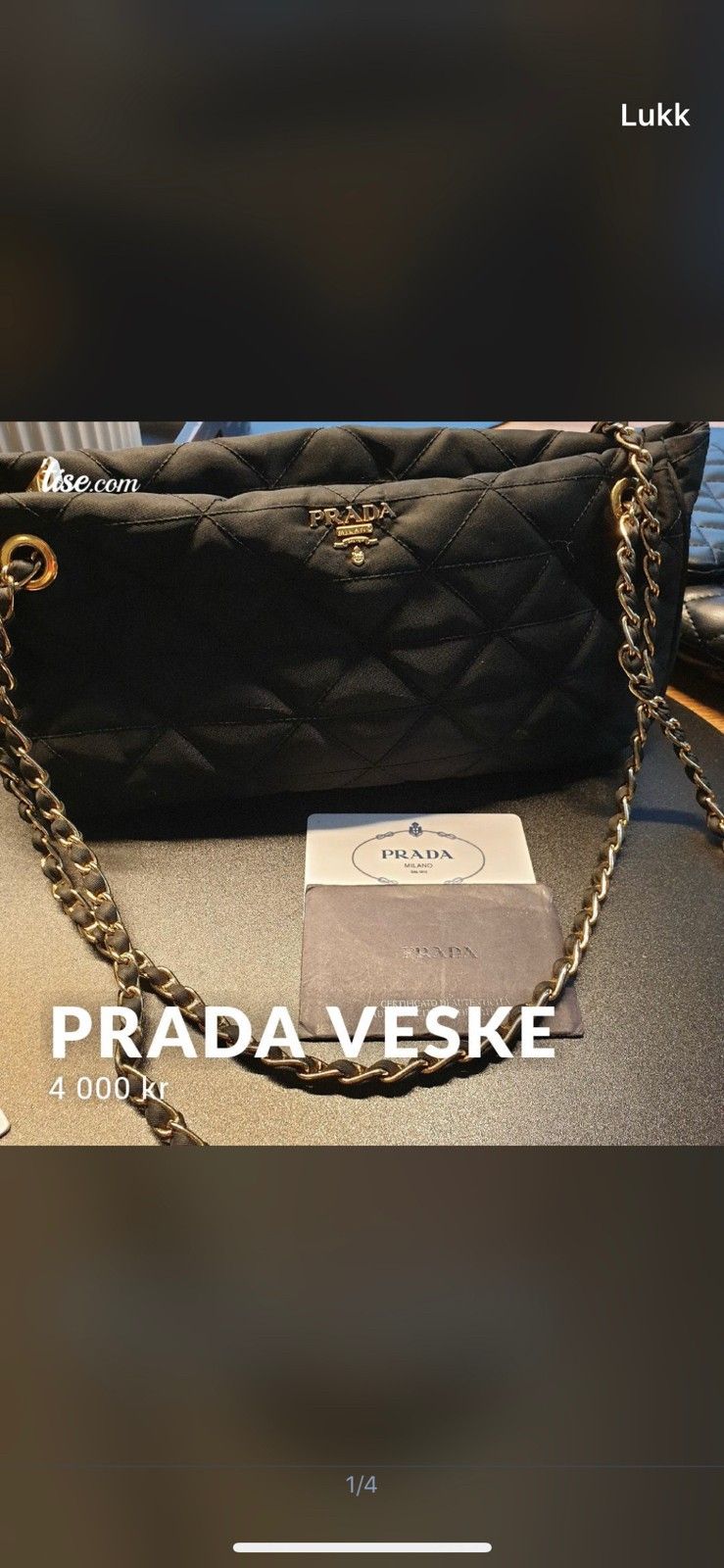 prada veske | FINN.no Ekte Prada veske ( kvittering | FINN.no