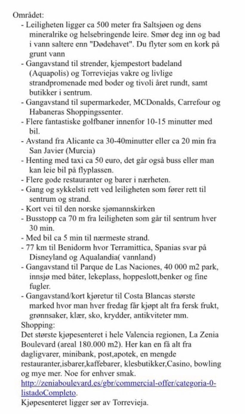 Diverse informasjon Galleribilde