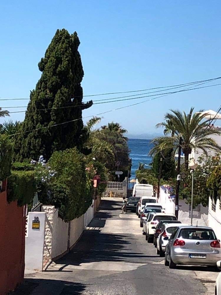 Kun 100m fra huset til stranden Galleribilde
