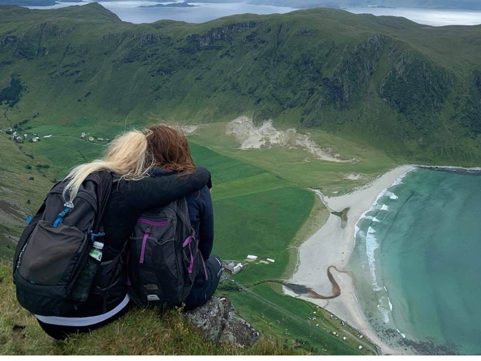 Utsikt over Hoddevika Galleribilde