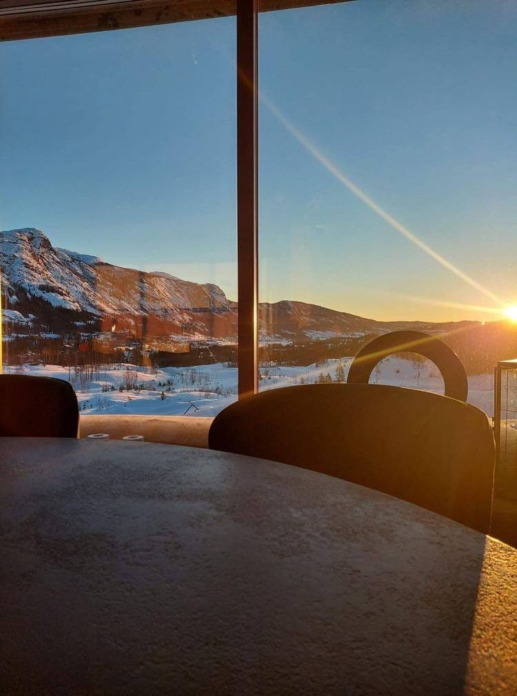 Vakre vintermorgener Galleribilde