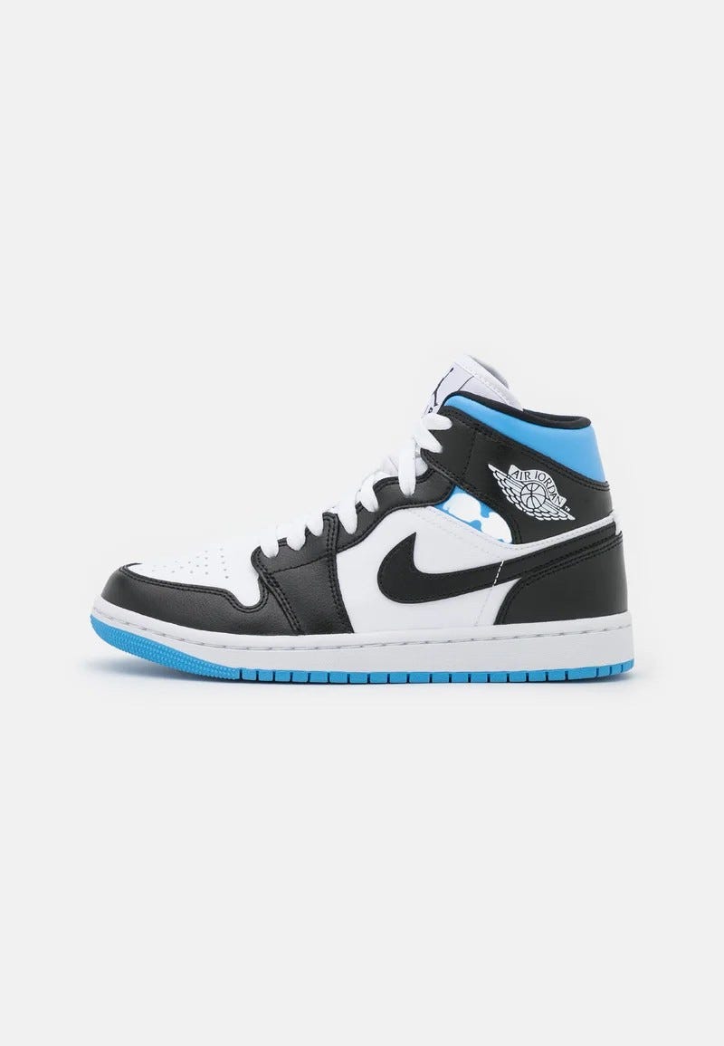 Jordan 1 mid universal blue Clearance
