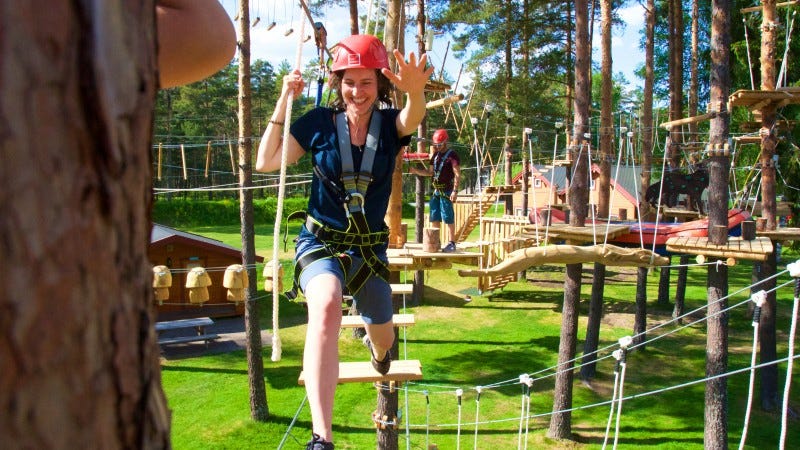 Trollaktiv, aktivitetspark 25 minutter fra hytta Galleribilde