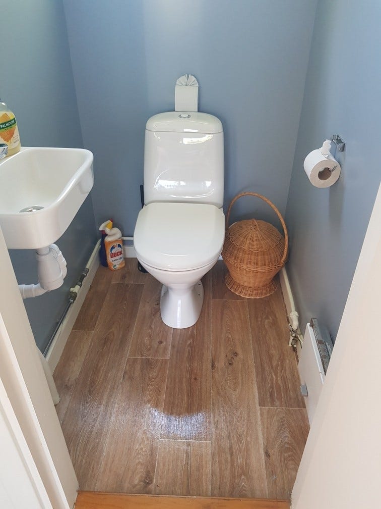 Toalett Galleribilde