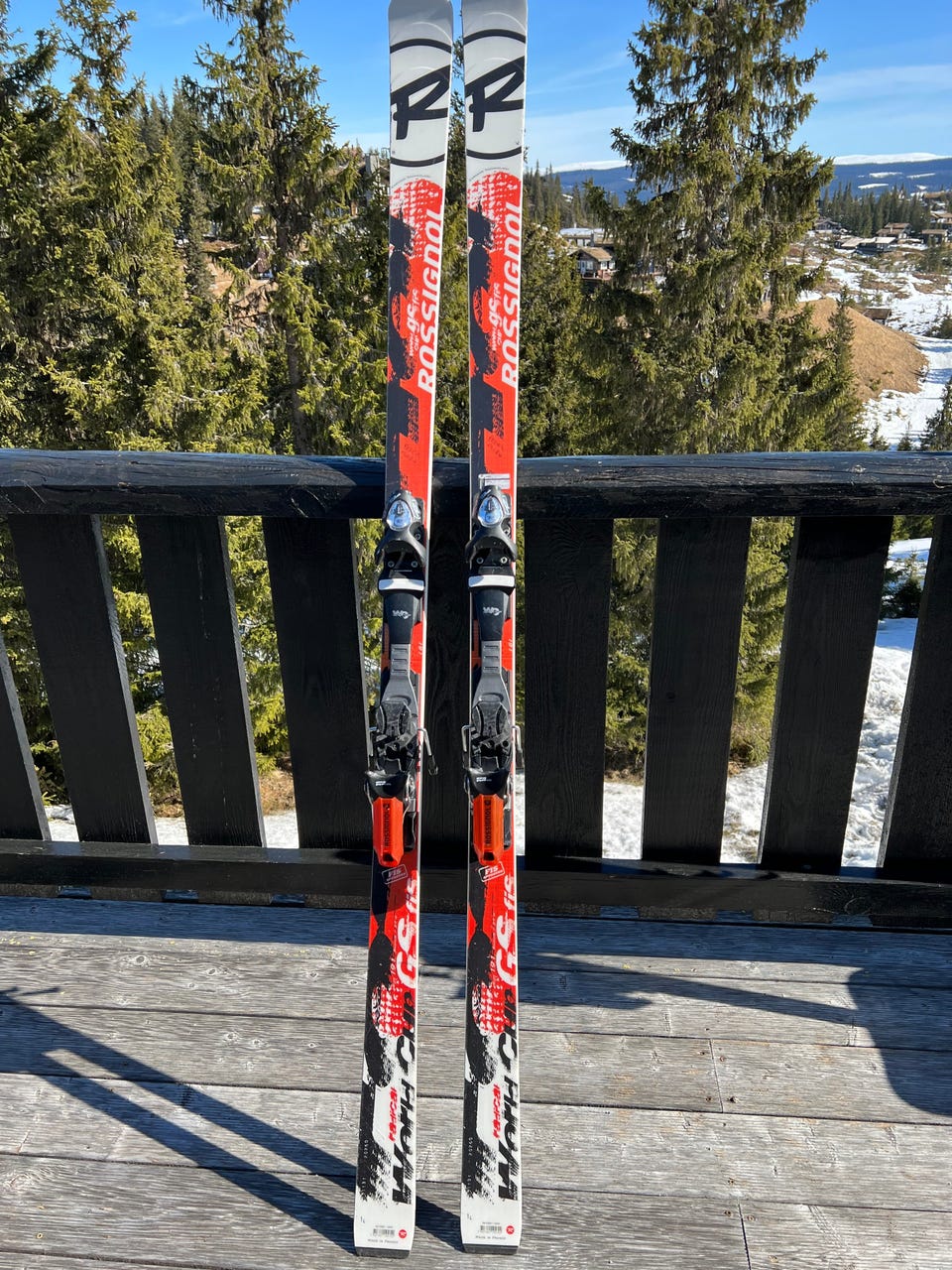 スキー ROSSIGNOL World Cup GS fis Rossignol World Cup FIS 188 cm Ski + Rossignol 15 Bindings