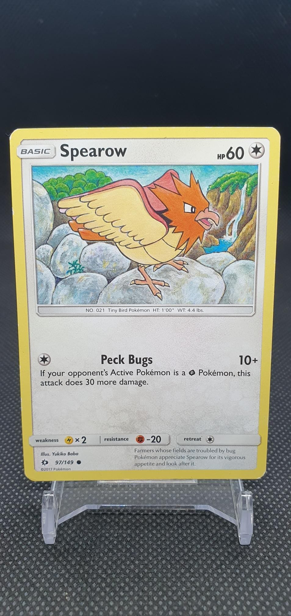 Spearow #97 - Pokémon Sun & Moon (2017) | FINN.no