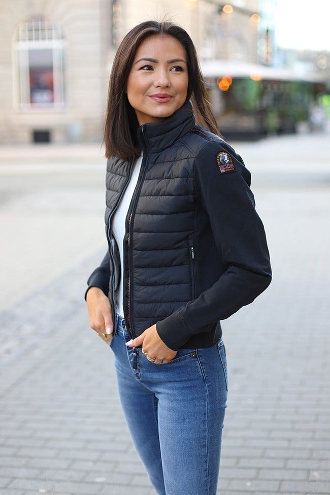 Parajumper rosy, svart, str. S, som ny 