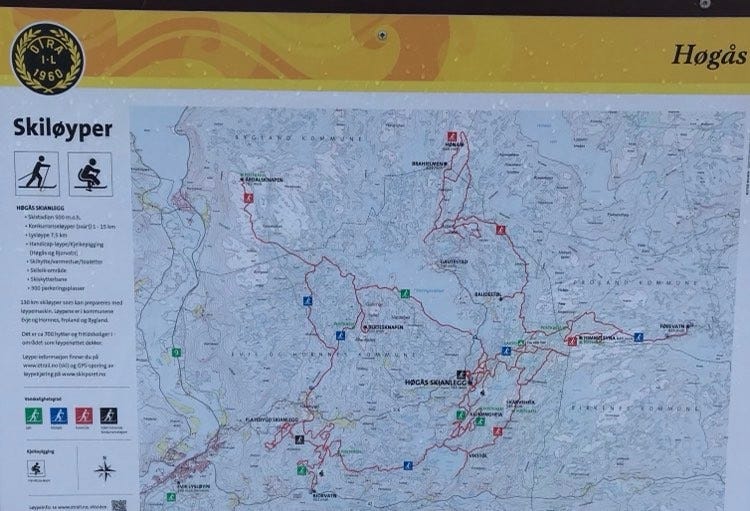 Løypeoversikt Galleribilde