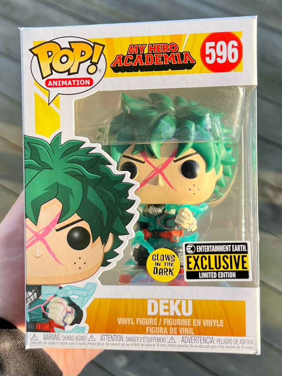 In The Dark My Hero Academia Funko Pop Deku My Hero Academi Izuku