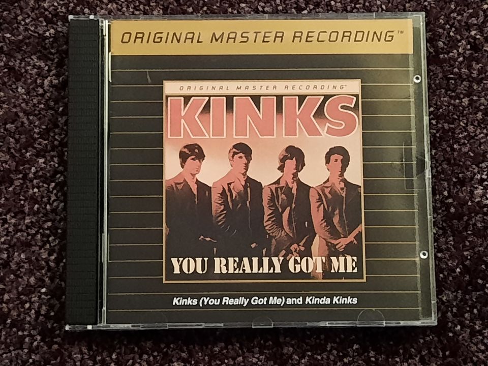 KINKS（You Really Got Me）ゴールドCD（UDCD-679） KINKS - You Really Got Me/Kinda Kinks - SEALED Audiophile