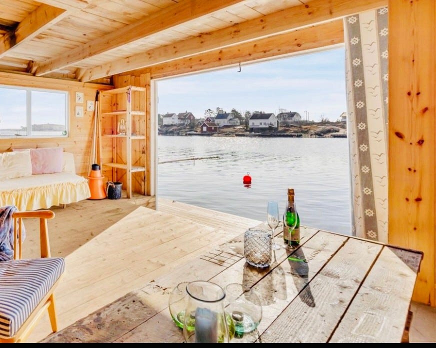 Båthuset - lunt og åpent Galleribilde