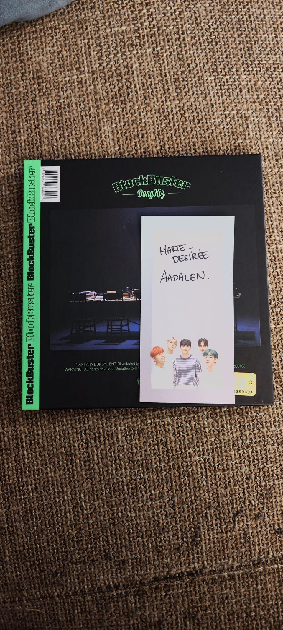 DKZ dongkiz　アルバム　CD　blockbuster Dongkiz (DKZ) Blockbuster album | FINN-torget