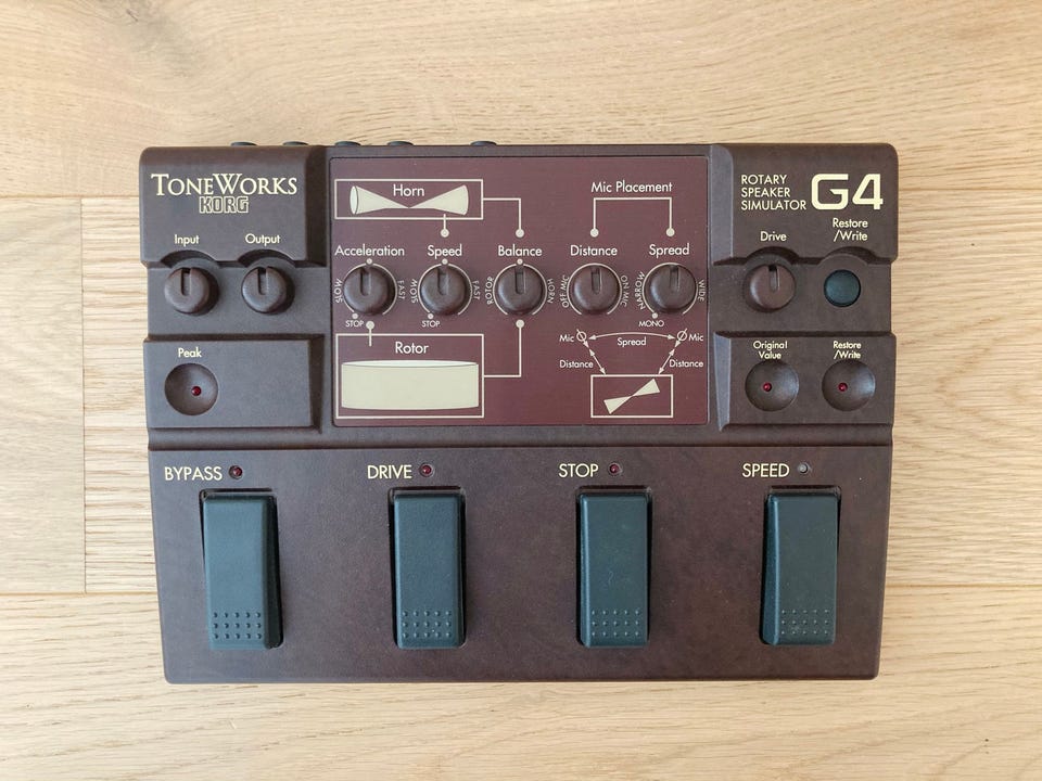 Korg G4 Rotary Speaker Simulator | FINN-torget