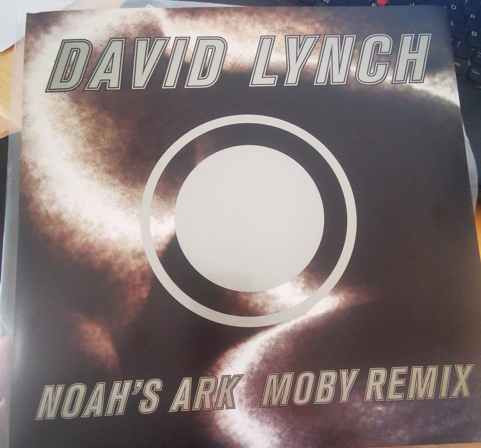 David Lynch Noah's Ark (Moby Remix) 12” David Lynch: Noah's Ark Moby Remix 12