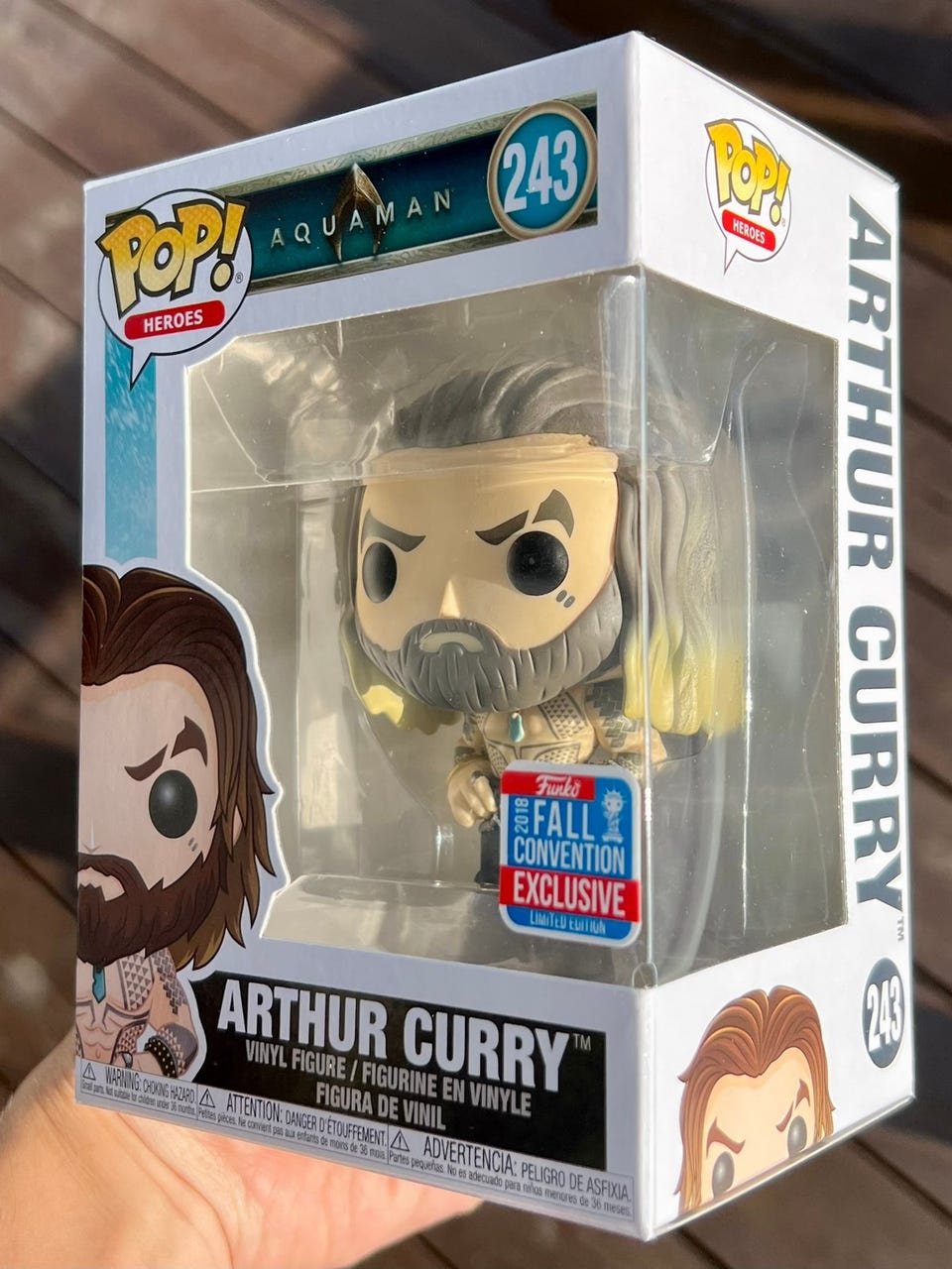 Funko Pop! Arthur Curry (Shirtless) [Fall Aquaman (2018