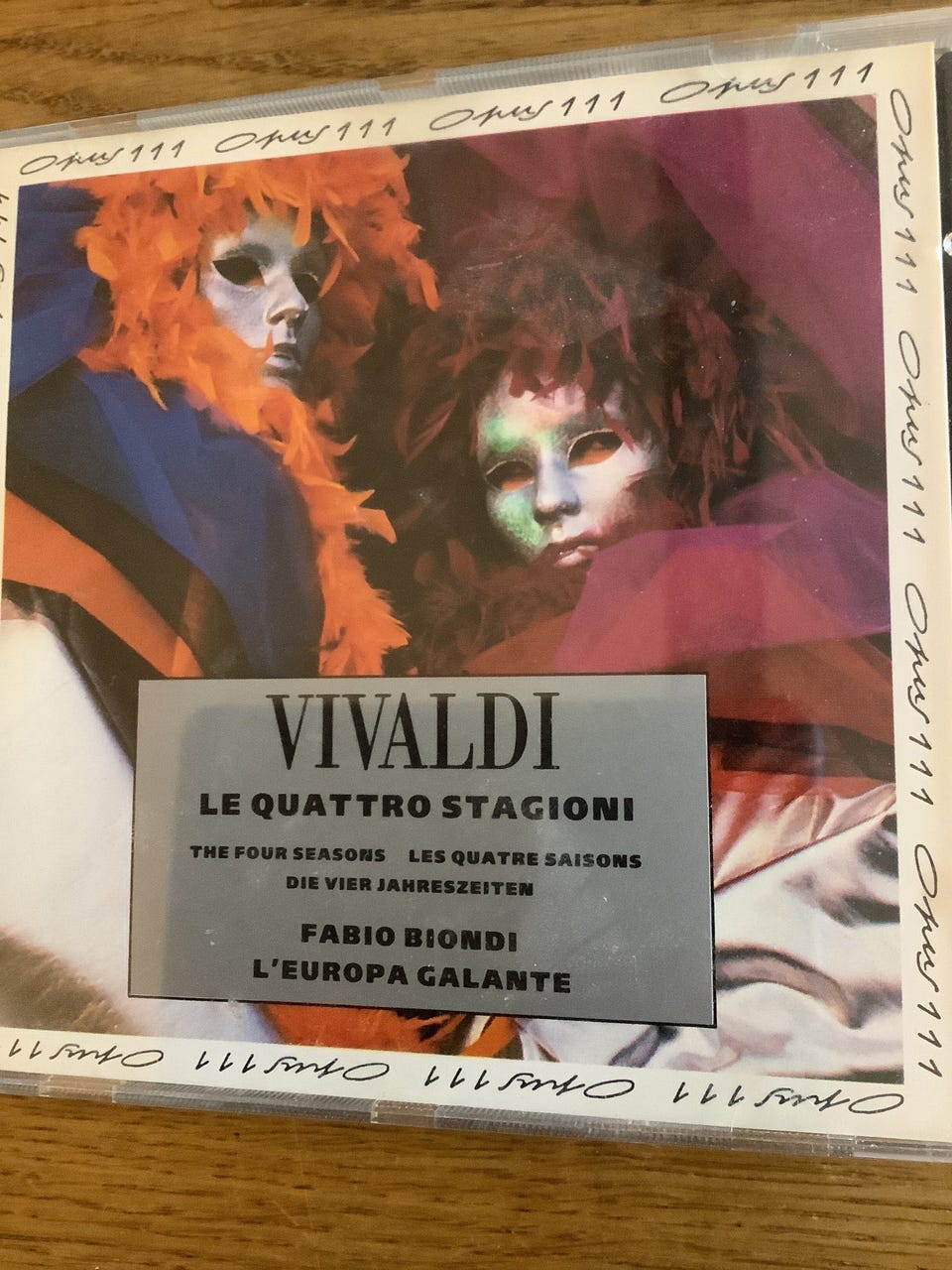 ANTONIO VIVALDI- CD Le Quattro Stagioni The four seasons
