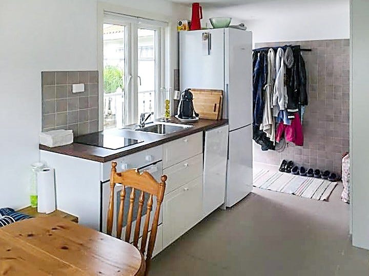 Kjøkken i huset Galleribilde