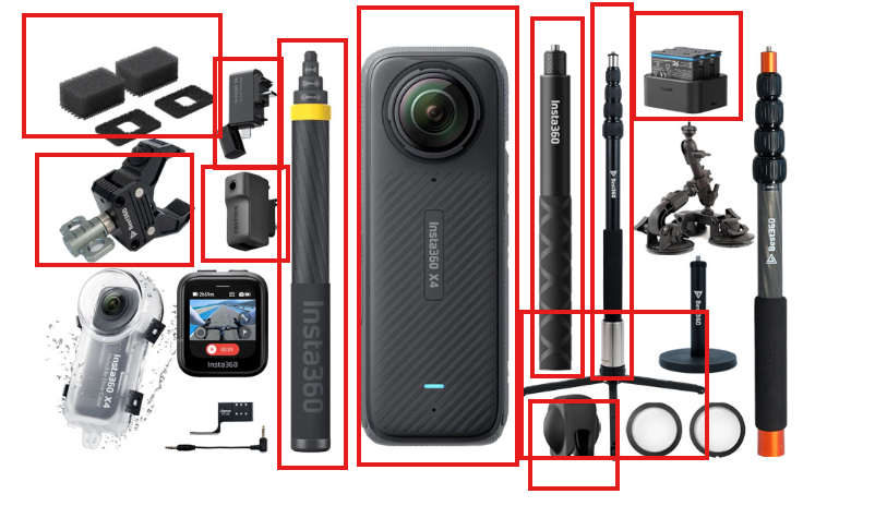 Insta360 X3 Bundle - Som Nytt 