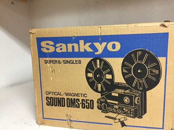 8ミリ映写機（SANKYO）SOUND OMS 650 8ミリ映写機（SANKYO）SOUND OMS 650