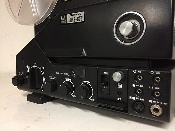 SANKYO SOUND OMS-650 filmfremviser | FINN-torget
