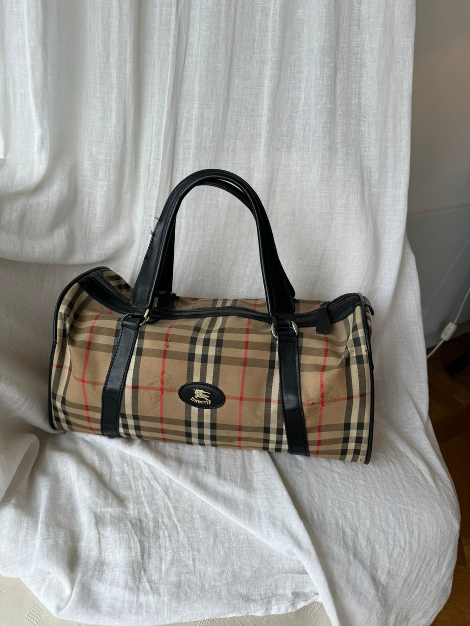 Vintage Burberry Boston bag | FINN-torget