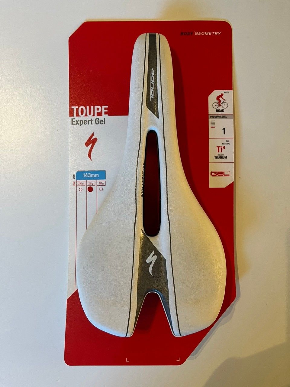 パーツ Toupe Expert Gel 143mm Specialized Sadel Toupe Expert Gel 143mm | FINN-torget