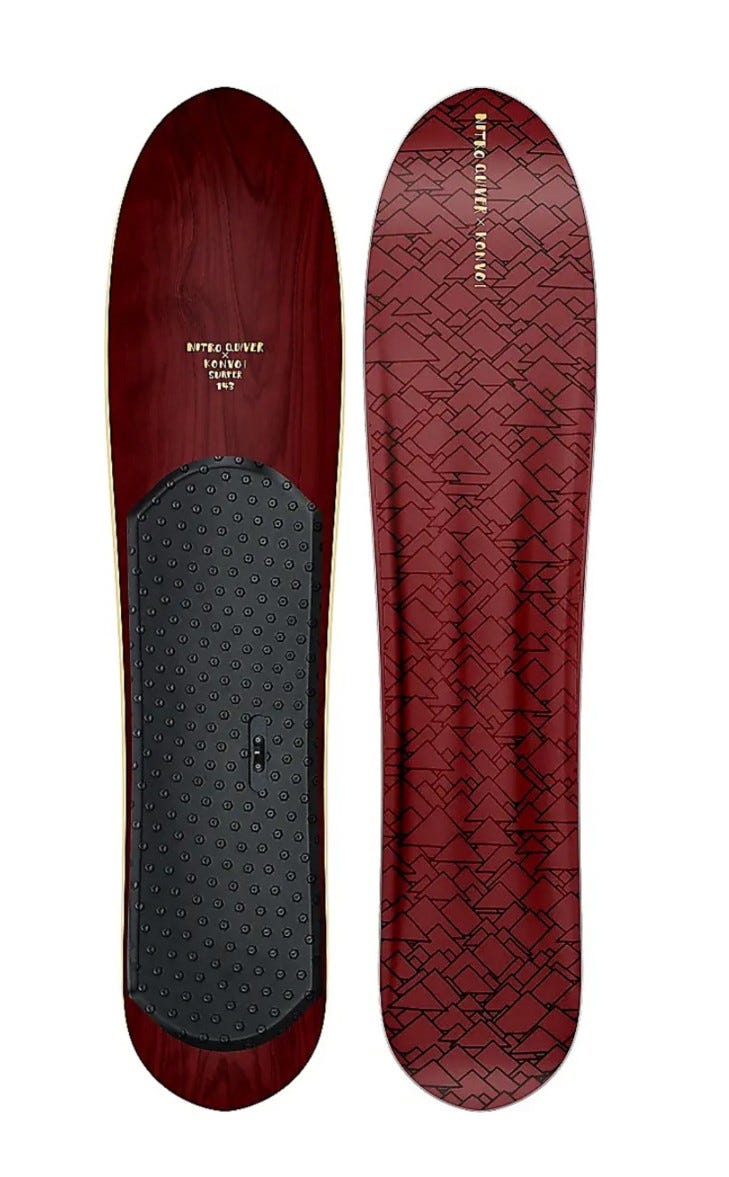 スノーボード Nitro Quiver x Konvoi Surfer Nitro X Konvoi Surfer | Nitro Snowboards