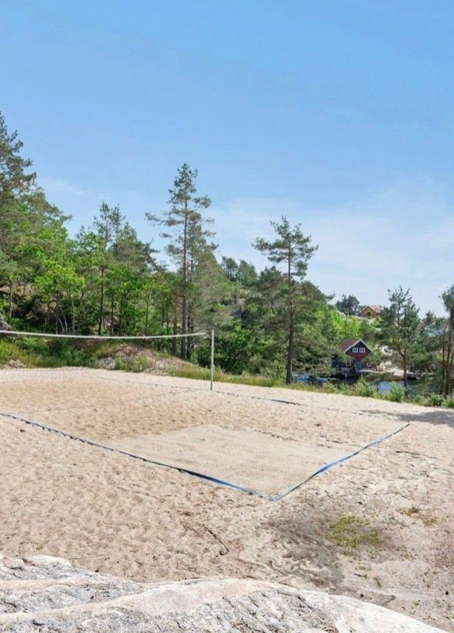 Felles volleyballbane Galleribilde