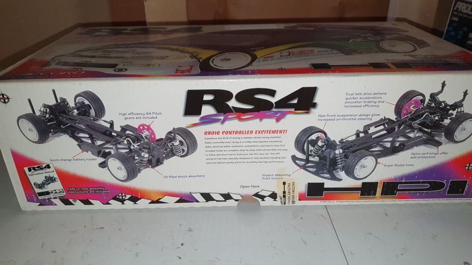 Vintage HPI RS4 SPORT KIT 1/10 TOURING HONDA ACCORD | FINN