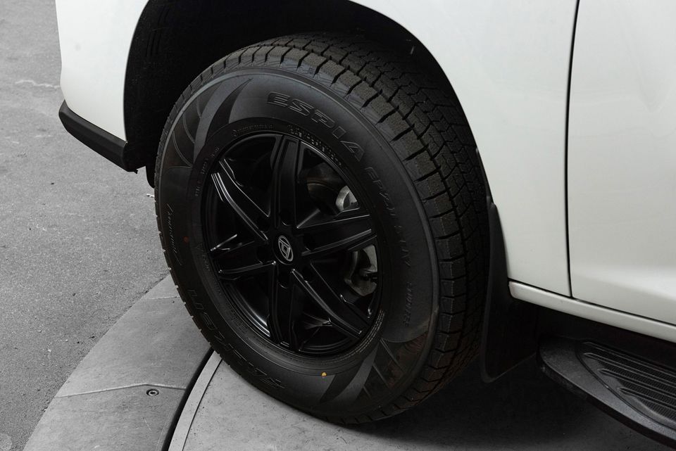 Stilige sorte felger på vinterhjulene!