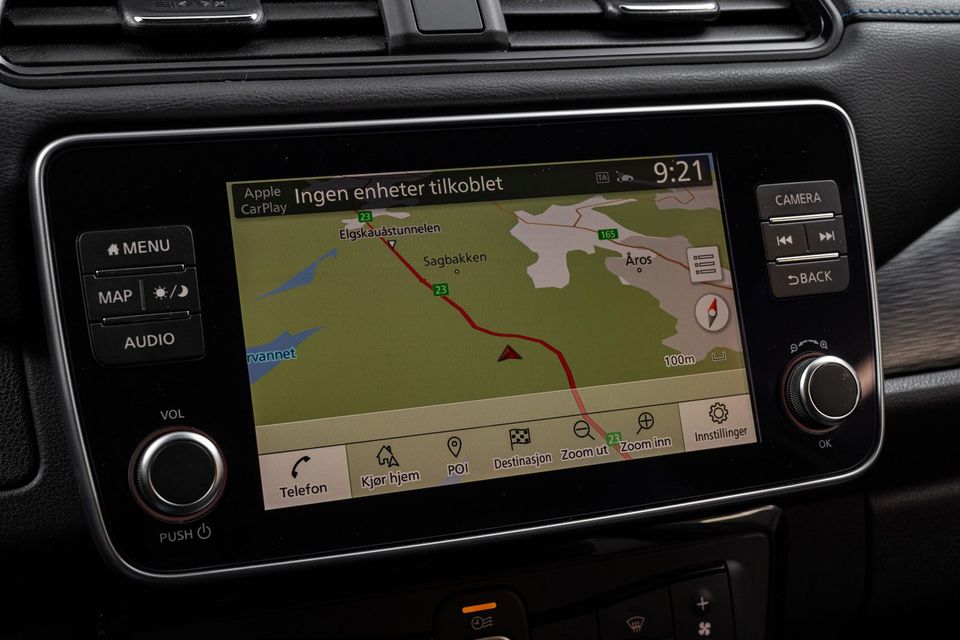 Navigasjonssystem med mulighet for Apple CarPlay