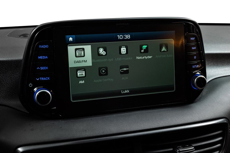 Mulighet for Apple CarPlay og Android Auto