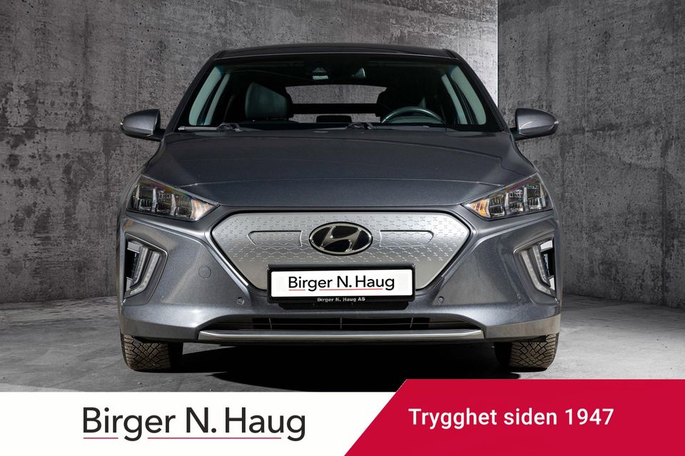 Ta kontakt med Lasse Lyngstad på  91350791 / ll@bnh.no /  Leveringsklar Hyundai Ioniq EV Teknikk 2020 modell - Batterigaranti er 8-år - 160.000km fra reg dato