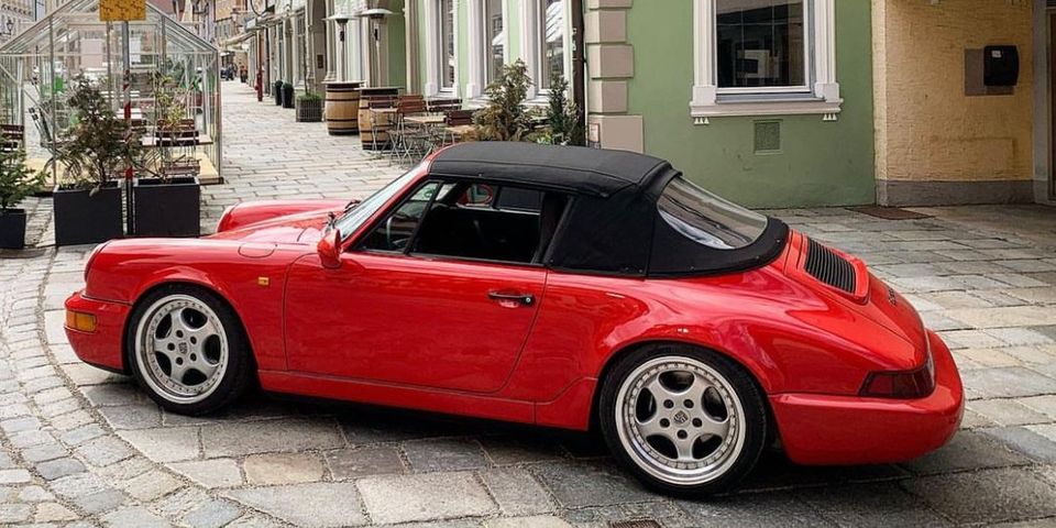ポルシェ911 964 993などに KESKIN K2 18インチ ヴィジョン VM159D ポルシェ 911 (964) ターボS ライトウェイト