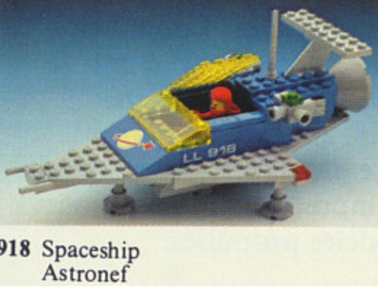lego space 918 Spaceship FINN-torget