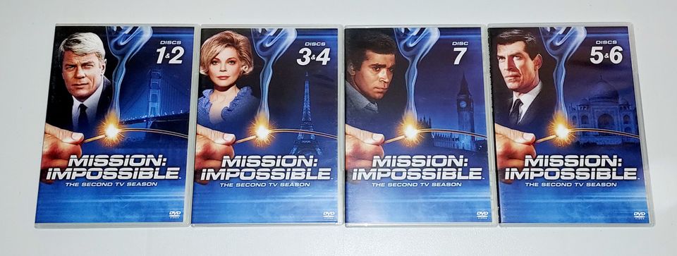 7 DVD.MISSION IMPOSSIBLE.THE SECOND TV SEASON. | FINN-torget