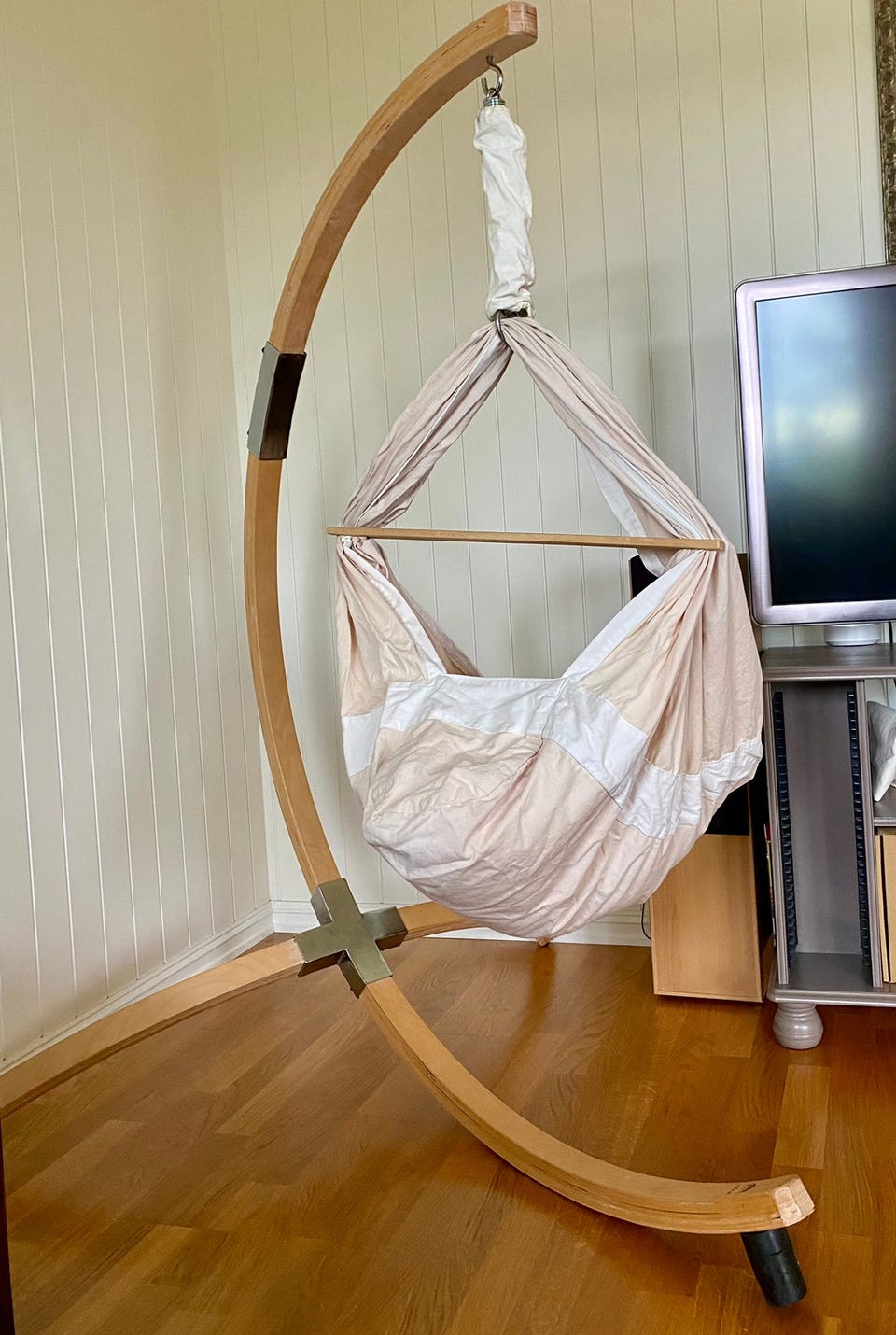 Hammock Stand Wooden Baby Hammock Sumatran Portable Hammock