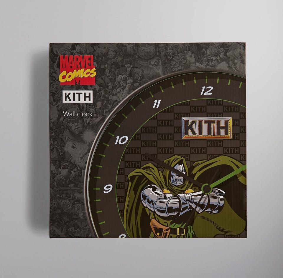 KITH Marvel wall clock 時計 ヴィラン KITH Marvel wall clock 時計 ヴィラン