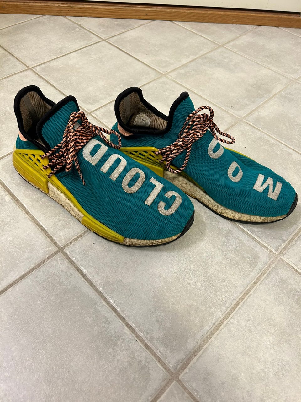 Sun Glow Adidas Human Race V2 Adidas X Pharrell Williams Human