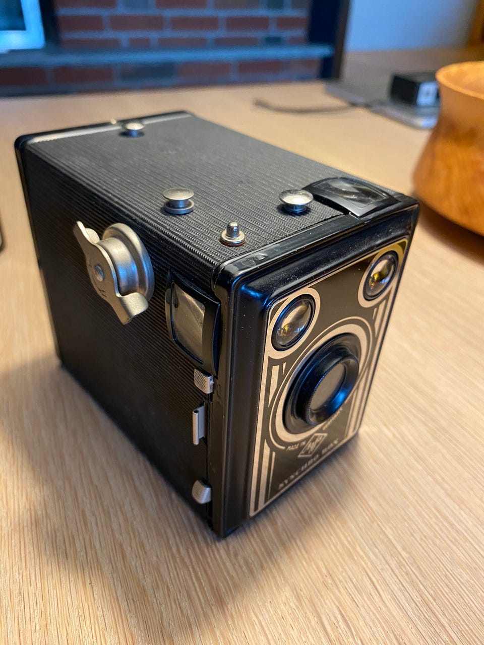 Meget pent vintage Agfa Synchro box kamera FINN-torget