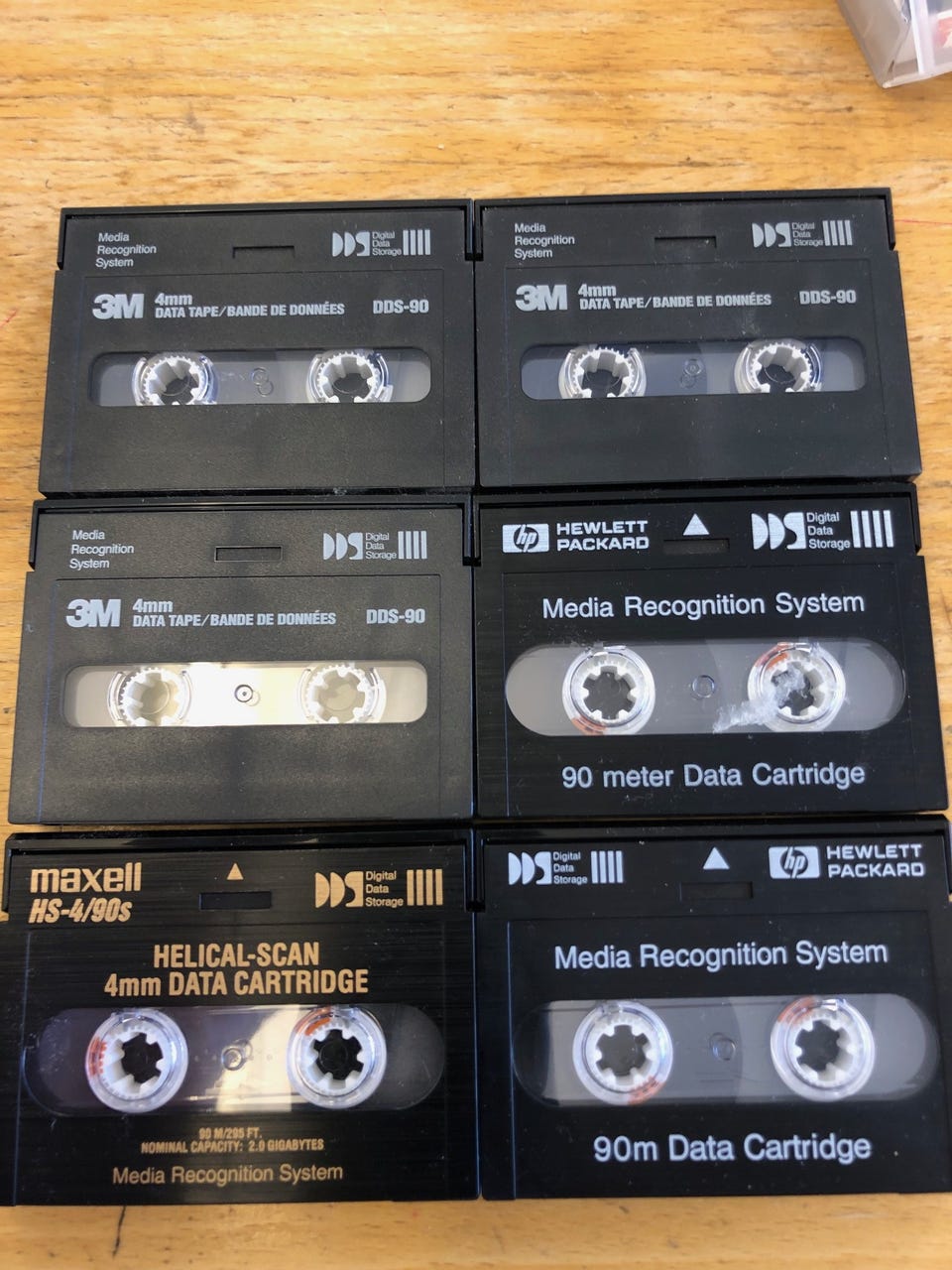 その他 HS-4/90S(D) DATA CARTRIDGE 90M/2G DDS1 Amazon.com: Maxell 2.0GB 91.5M HS-4/90S 4MM Data Cartridge