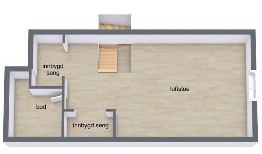 Loft etg. Nordlige delen Galleribilde