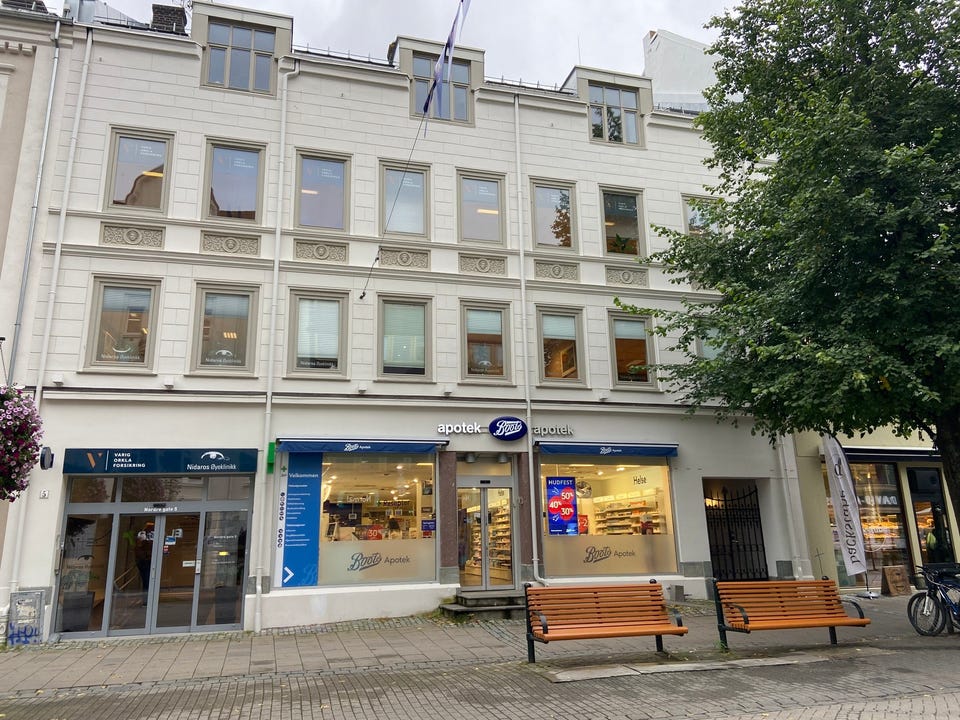 Lyse og innbydende kontorlokaler. i sentrum av Trondheim