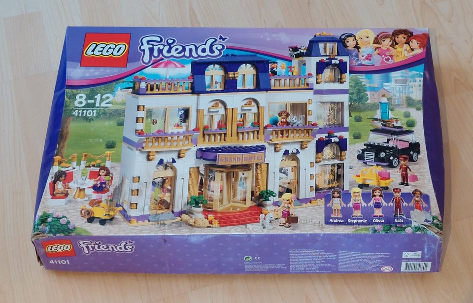 Lego 41101 Heartlake Hotel Lego Friends Hotel Heartlake Grand