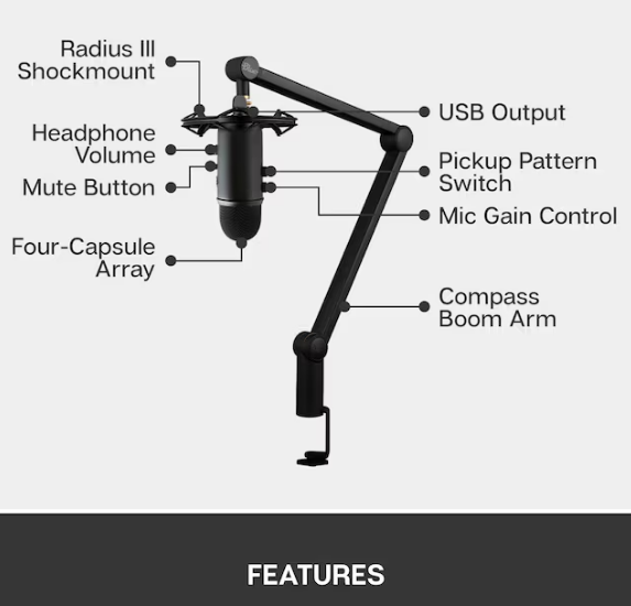 Blue Yeti Mikrofon | FINN-torget